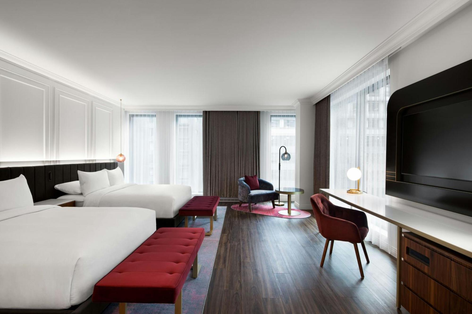 Honeyrose Hotel, Montreal, A Tribute Portfolio Hotel Buitenkant foto A guest room at the hotel