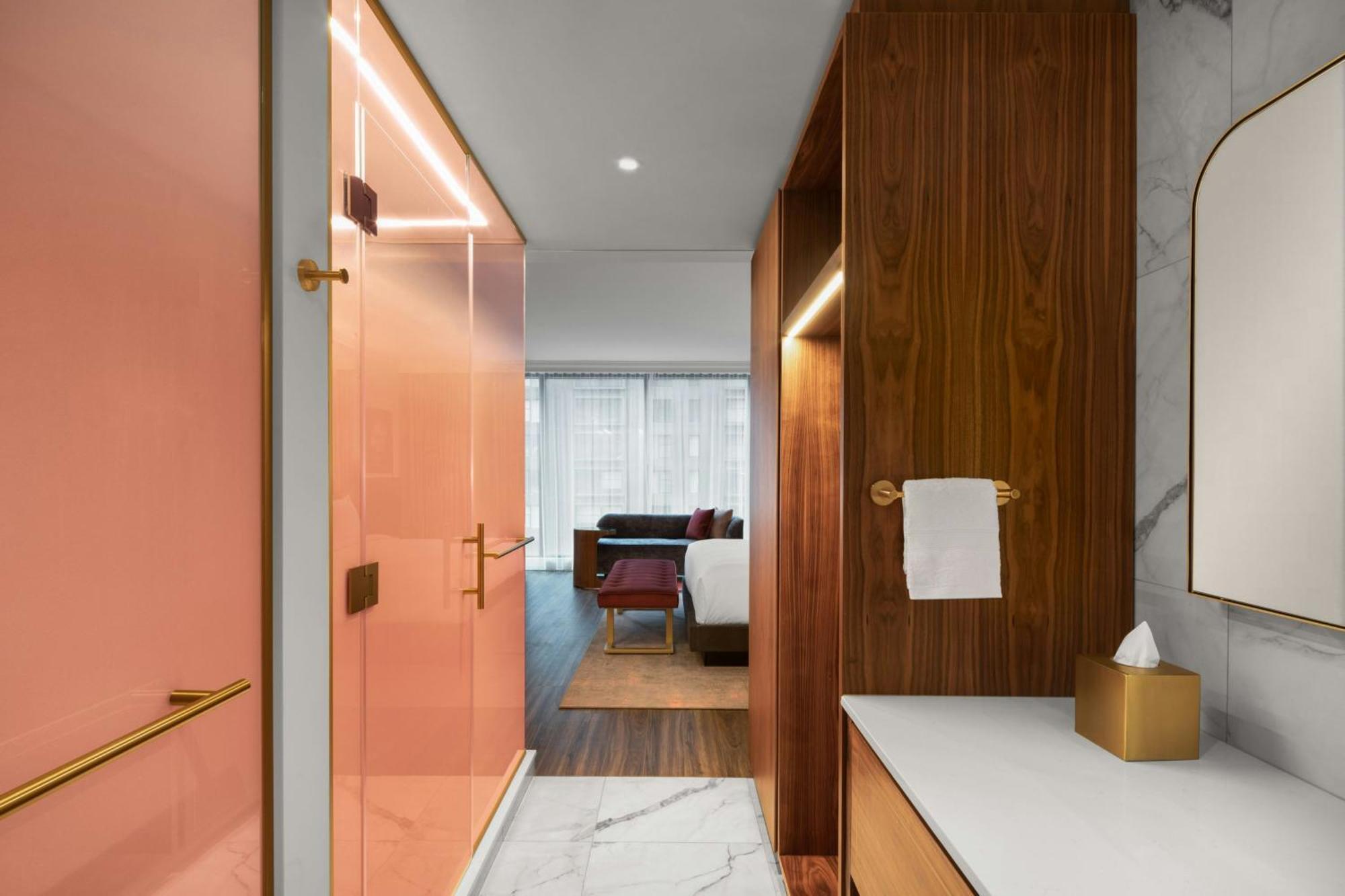 Honeyrose Hotel, Montreal, A Tribute Portfolio Hotel Buitenkant foto A bathroom at the hotel